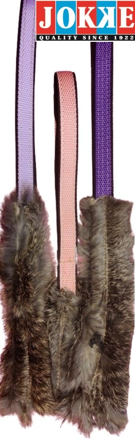 Rabbit leksak i vårfärger, tillverkad I Kälviä Finland.