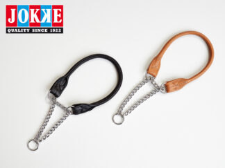 Outlet Rondo half-check collar 44-56cm svart