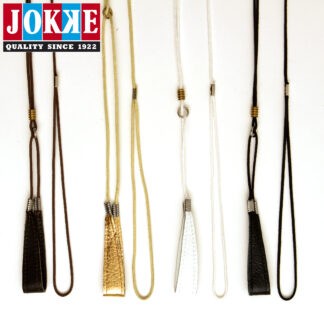 Showline utställningskoppel medbred halsband i mjuk läder 120 cm